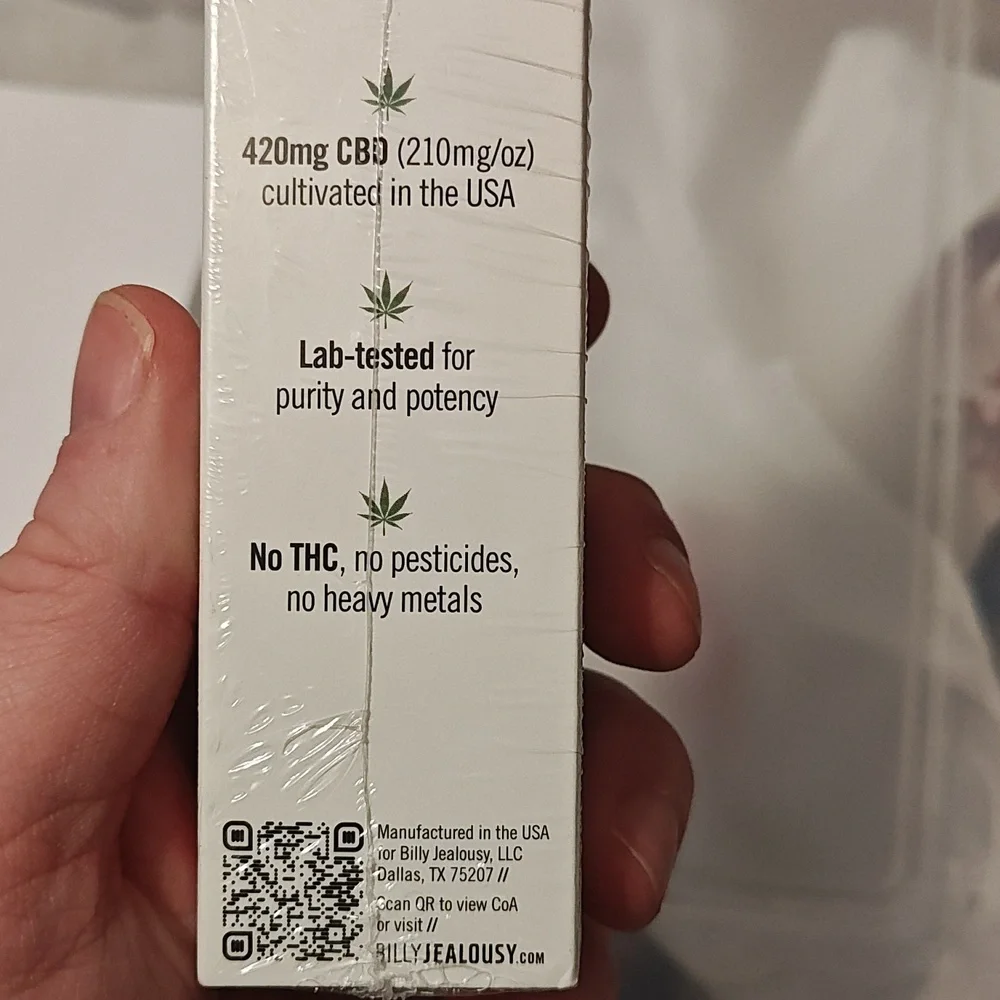 Billy Jealousy CBD Pre-Shave Oil